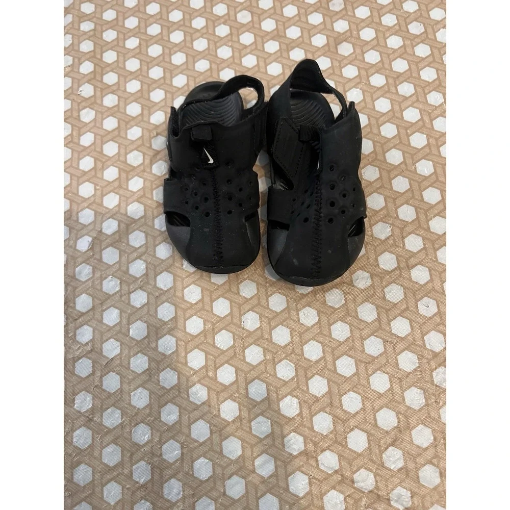 Nike Sunray Protect Toddler Sandals Black, Size 7C